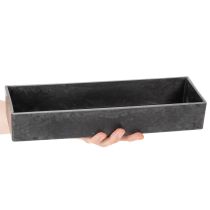 Produkt Taca prostokątna z uchwytami, dekoracyjna na stół, 32 cm