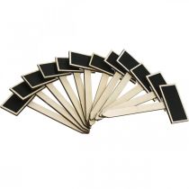 Produkt Drewniane znaczniki roślin, dekoracja stołu na wesela, 12 sztuk