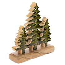 Produkt Ozdoba choinkowa na drewnianej podstawie na stół i półkę, 20cm