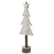 Produkt Ozdoba choinkowa filcowe serce gwiazda beżowo-czerwone wys. 21cm 4 sztuki