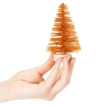 Produkt Miniaturowa sztuczna choinka do dekoracji stołu, 12cm, 6 szt.