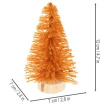 Produkt Miniaturowa sztuczna choinka do dekoracji stołu, 12cm, 6 szt.