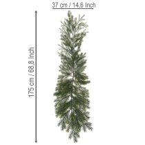 Produkt Sztuczna gałązka jodły ozdobnej do kreatywnej florystyki, 175 cm