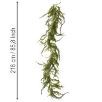 Produkt Girlanda ze sztucznych gałązek sosnowych z szyszkami do dekoracji adwentowych 218 cm