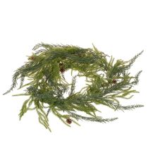 Produkt Girlanda ze sztucznych gałązek sosnowych z szyszkami do dekoracji adwentowych 218 cm