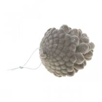 Produkt Szyszki ozdobne szyszki do zawieszenia brązowe 8cm 4szt