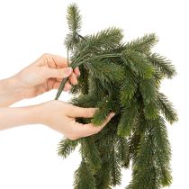 Produkt Sztuczna gałązka jodły do dekoracji stołu świątecznego 108cm