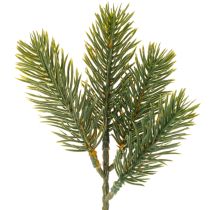 Produkt Sztuczna zielona gałązka jodły do dekoracji zimowych, 25 cm, 24 sztuki