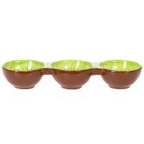 Produkt Ceramiczna miska z motywem kiwi, letnia dekoracja do stylowego serwowania tapas i przekąsek, 30 cm