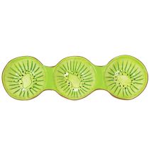 Produkt Ceramiczna miska z motywem kiwi, letnia dekoracja do stylowego serwowania tapas i przekąsek, 30 cm