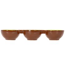 Produkt Ceramiczna miska z motywem kiwi, letnia dekoracja do stylowego serwowania tapas i przekąsek, 30 cm