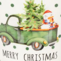 Produkt Kubek ceramiczny Merry Christmas motyw samochodu świątecznego 10cm 2 szt.