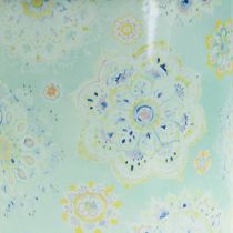 Produkt Dekoracyjny kubek doniczka Mandala emaliowana Ø13cm H12cm