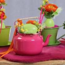 Produkt Czajnik w stylu rustykalnym, dekoracyjny do salonu lub kuchni, 15 cm