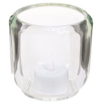 Produkt Podgrzewacz świecznik szkło przezroczyste Ø8cm wys.8cm 6 szt.