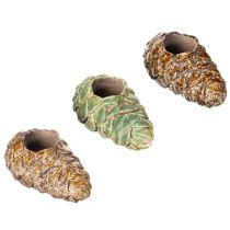 Produkt Podgrzewacz do świec w kształcie szyszki sosnowej 8cm 3 szt.