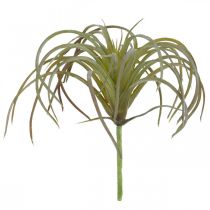 Tillandsia sztuczna do przyklejenia zielono-fioletowa sztuczna roślina 13cm