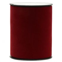 Produkt Taśma stołowa aksamitna wstążka ciemnoczerwona 100mm 8m