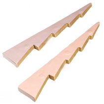 Produkt Dekoracja stołu Choinka papier o strukturze plastra miodu Morela Złota W30cm 2 szt