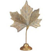 Produkt Dekoracja stołu jesienny liść klonu dekoracja złoty antyczny 58cm × 39cm