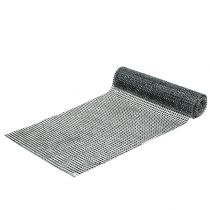 Bieżnik na stół z cekinami srebrny szer. 25cm dł. 228cm