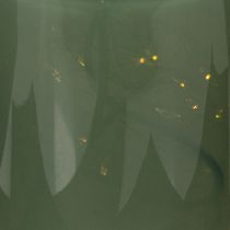 Produkt Lampa stołowa LED z kwiatowym wzorem do stylowego oświetlenia salonu, 23 cm