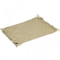 Produkt Podkładka trawa morska prostokątna dekoracja stołu hiacynt wodny natura 33 × 48 cm