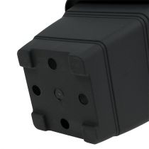 Produkt Doniczka „Nora” 23cm x 23cm W18,5cm antracyt 1 szt