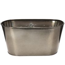 Produkt Donica owalna z wytłoczonym wzorem jodły, 25 cm