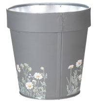 Produkt Doniczka z kwiatowym wzorem do nowoczesnej dekoracji domu i letniego balkonu, 13 cm, 4 sztuki