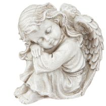 Produkt Anioł żałobny siedzący figura dekoracyjna kremowy 6,5×5×7,5cm 2 sztuki