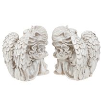 Produkt Anioł żałobny siedzący figura dekoracyjna kremowy 6,5×5×7,5cm 2 sztuki