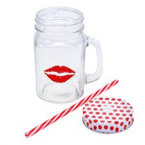 Produkt Szklanka do picia z pokrywką