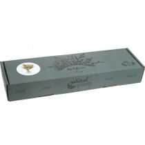 Produkt Zestaw suszonych kwiatów DIY, żółty, do kreatywnych bukietów i dekoracyjnych wieńców, 60 cm – produkt naturalny