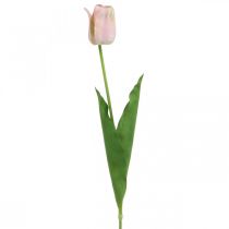 Produkt Tulipan sztuczny różowy kwiat łodygi W67cm