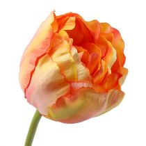 Tulipany różowo-żółte 86cm 3szt.