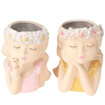 Produkt Doniczka ceramiczna Dreaming Girl Assorted H19.5cm 2szt