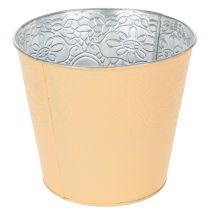Produkt Doniczka metalowa, pastelowa pomarańczowa, Ø16cm H14cm