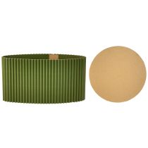 Produkt Doniczka papierowa ciemnozielona Ø19cm H14cm 3 szt.
