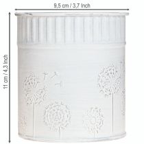 Produkt Doniczka Dandelion Flowerpot Biała Ø9,5cm H11cm