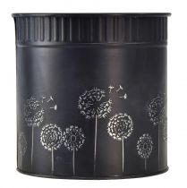 Produkt Doniczka Dandelion Flowerpot Czarna Ø12,5cm H14cm