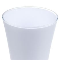 Produkt Wazon „Fizzy” Ø16cm W27cm biały, 1 szt