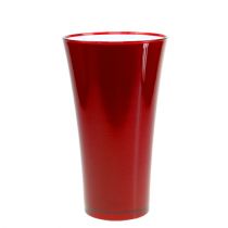 Produkt Wazon „Fizzy” Ø20cm W35cm czerwony 1 szt
