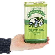 Produkt Wazon na oliwę, ceramiczny, idealny do dekoracji kuchni i stołu w stylu śródziemnomorskim, 18 cm