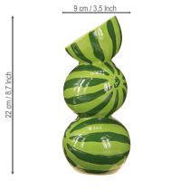 Produkt Wazon arbuz ceramiczny wazon letnia dekoracja ceramiczna H22cm