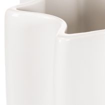 Produkt Wazon żebrowany, wysoki wazon dekoracyjny na suszone kwiaty, 24 cm