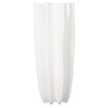 Produkt Wazon na kwiaty, żłobkowany, nowoczesny, dekoracyjny, 38 cm