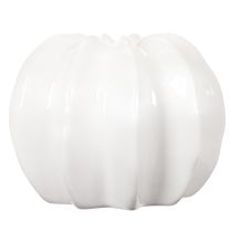 Produkt Wazon dekoracyjny w kształcie dyni, błyszczący, jesienna dekoracja do salonu, 19 cm