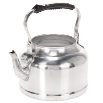 Produkt Dekoracyjny dzbanek/doniczka w stylu vintage, metal z imitacją cynku, Ø19cm, wys. 15cm