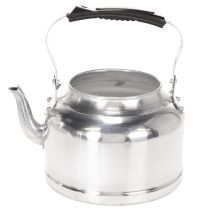 Produkt Dekoracyjny dzbanek/doniczka w stylu vintage, metal z imitacją cynku, Ø19cm, wys. 15cm